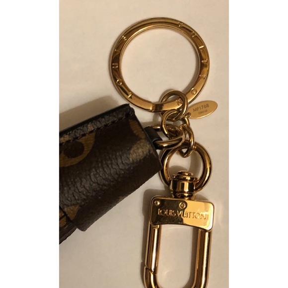 Louis Vuitton Limited Edition Leather Monogram Keychain/Bag Charm - Picture 9 of 9